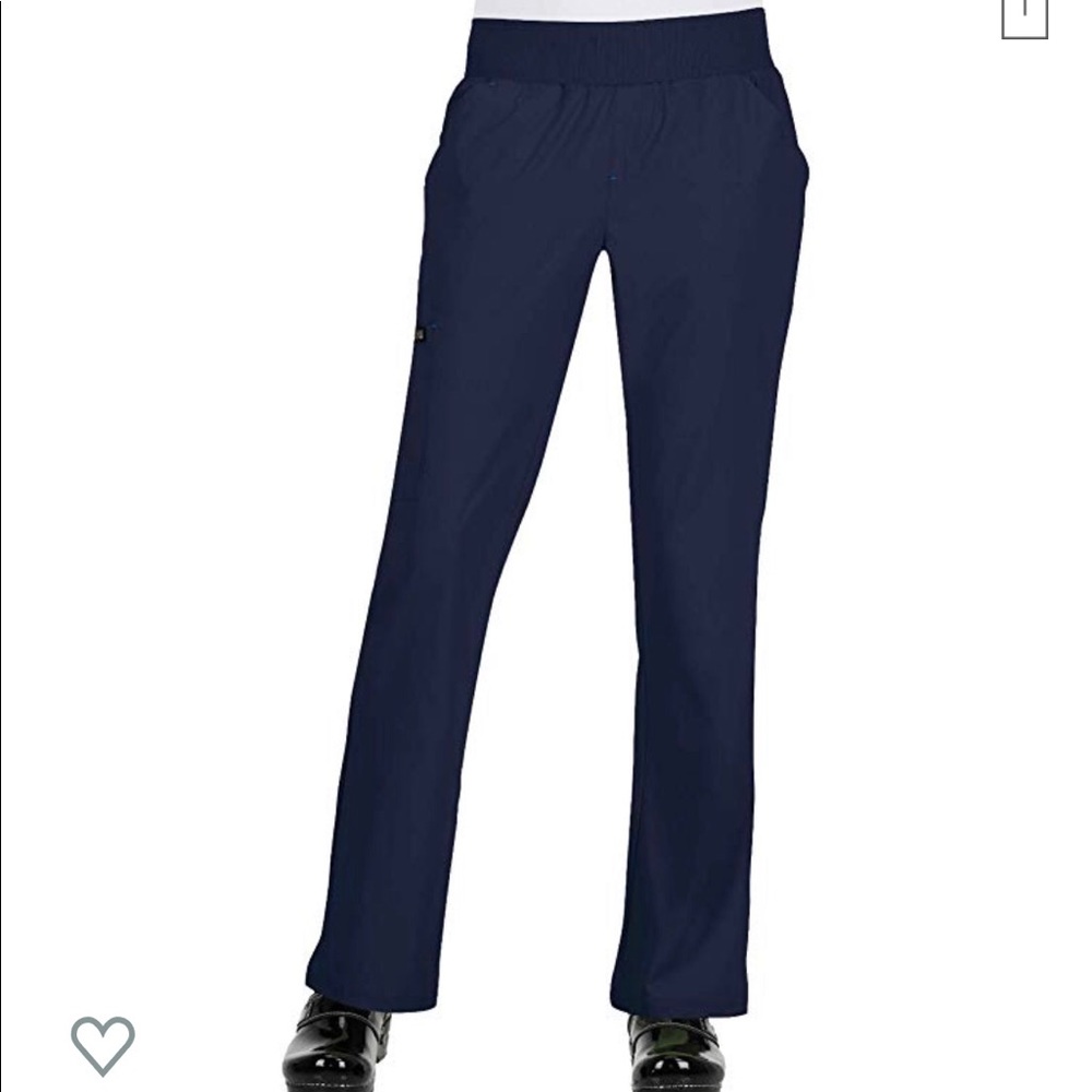 Koi Navy Medium Yoga Flare Scrub Pant